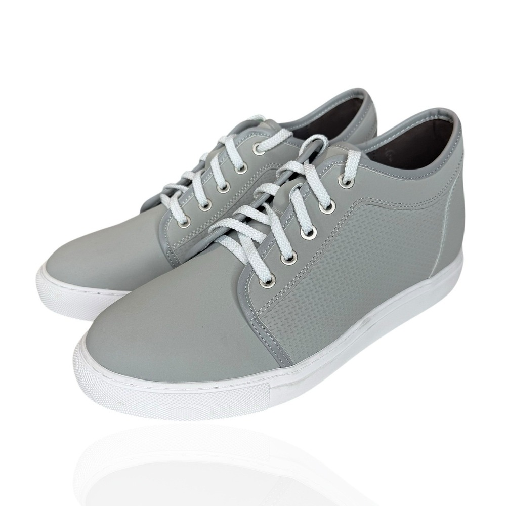 CALTO Men's 9 Invisible 2.6" Height Increasing Elevator Casual Nubuck Sneakers‎